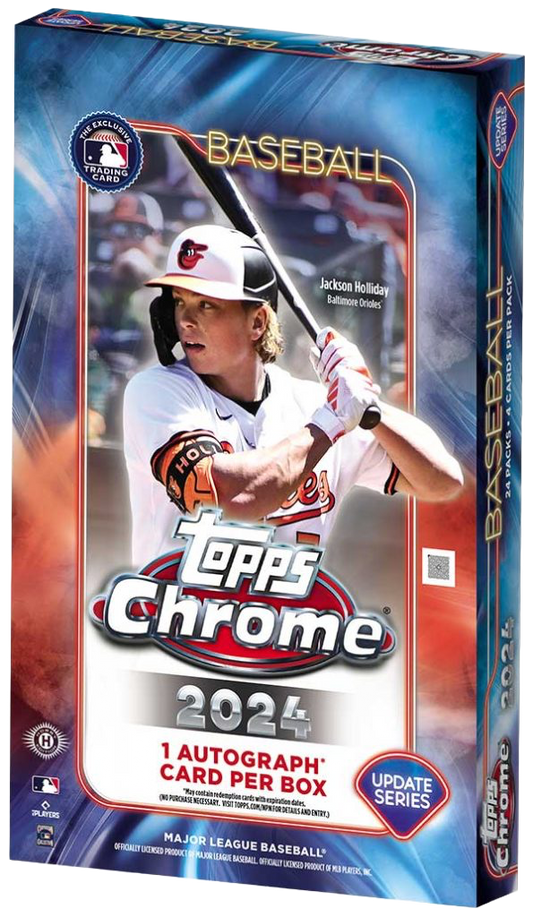 2024 Topps Chrome Update Series Baseball Hobby Personal Box 1