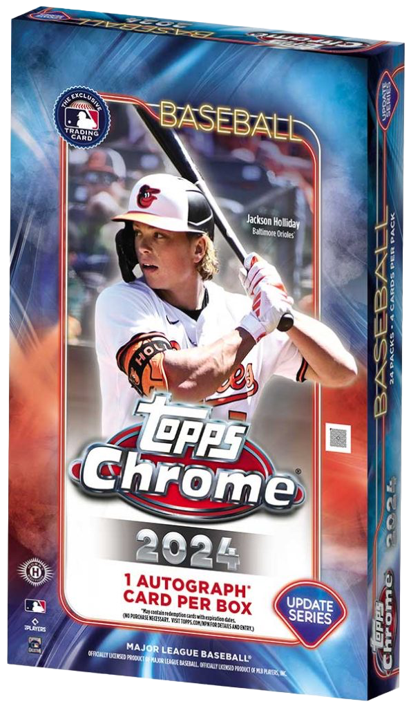 2024 Topps Chrome Update Series Baseball Hobby Personal Box 1