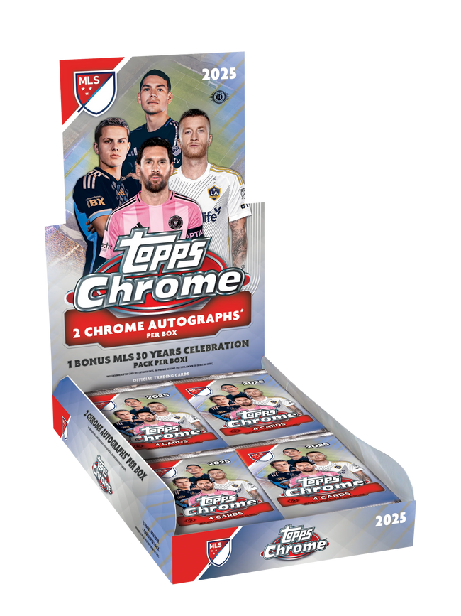 2025 Topps Chrome MLS Soccer Case Break PYT 1