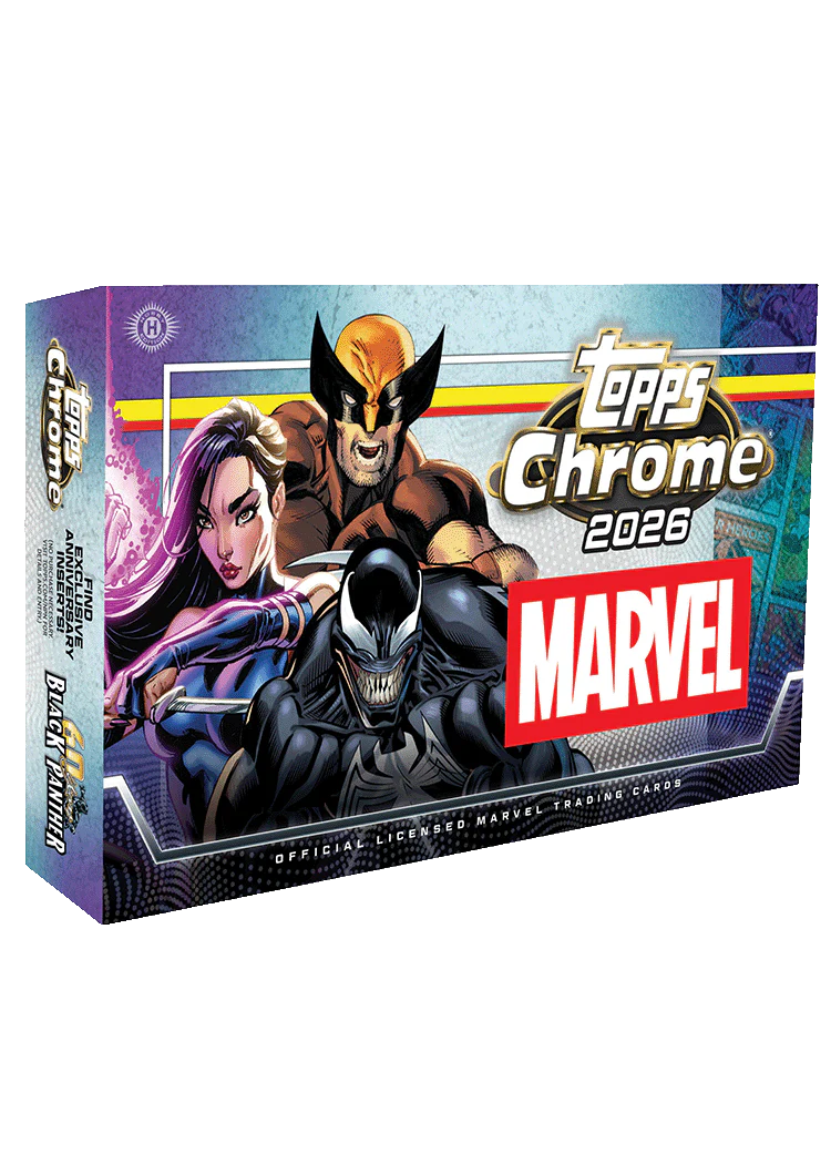 2026 Topps Chrome Marvel Comics Hobby Personal Box #1