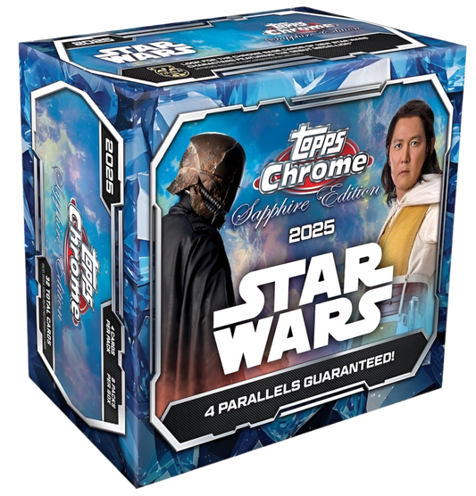 2025 Topps Chrome Sapphire Star Wars 10 Box Case Break PYT 2