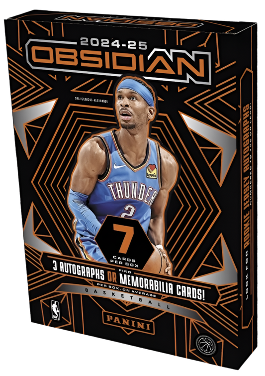 2024-25 Panini Obsidian Basketball Personal Box 3