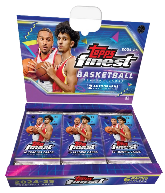 2024-25 Topps Finest Basketball Hobby Personal Box 1