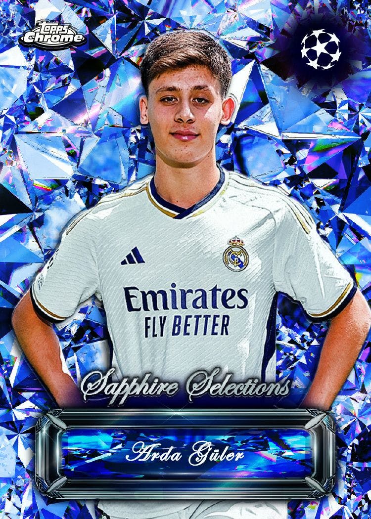 2023-2024 Topps UCC Chrome Sapphire Edition 10 Box Case VAULT