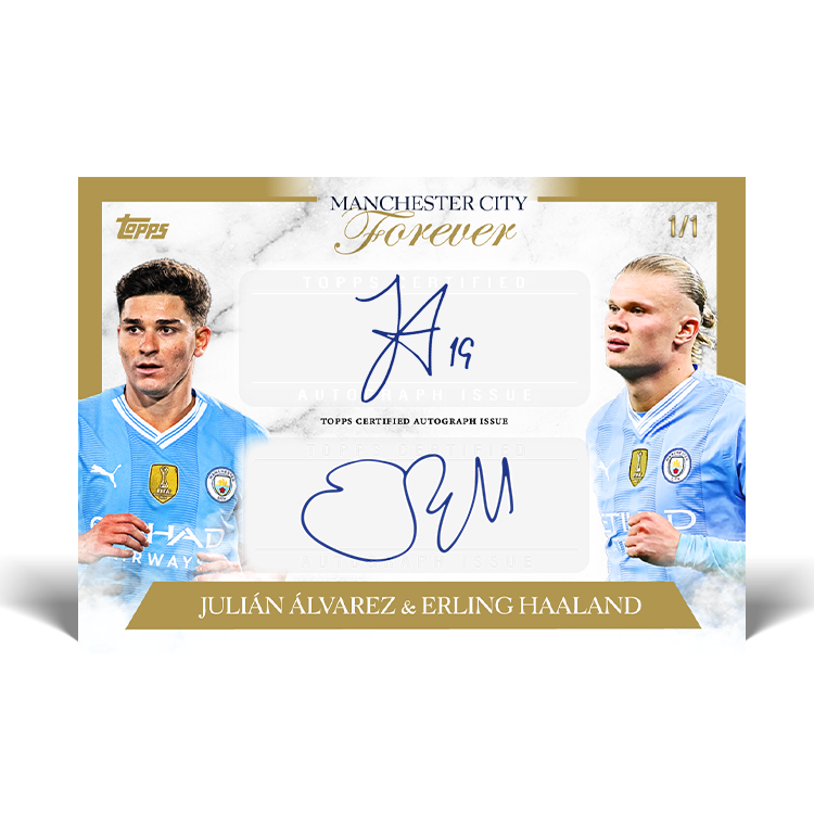 2023-24 Topps Manchester City Forever Personal Box #1