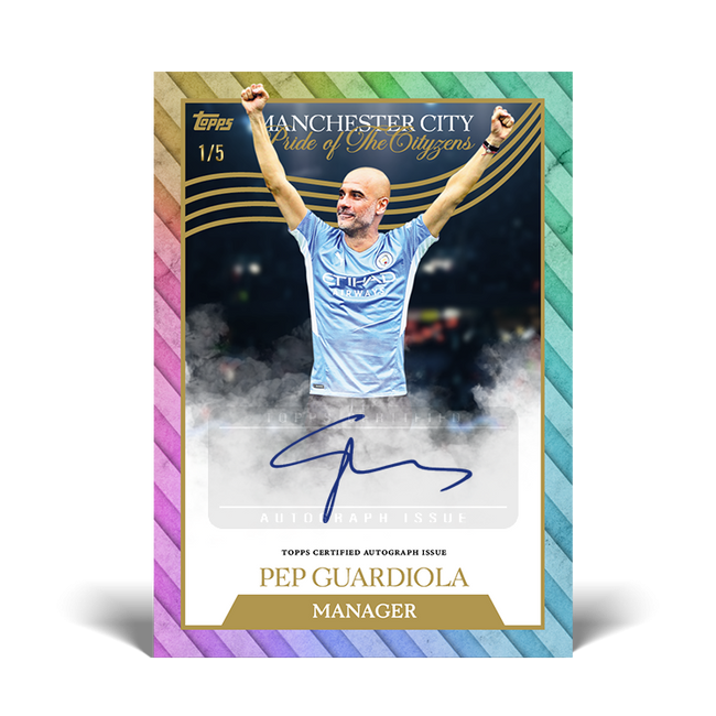 2023-24 Topps Manchester City Forever Personal Box #1