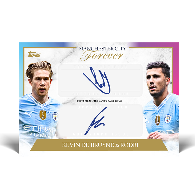 2023-24 Topps Manchester City Forever Personal Box #1