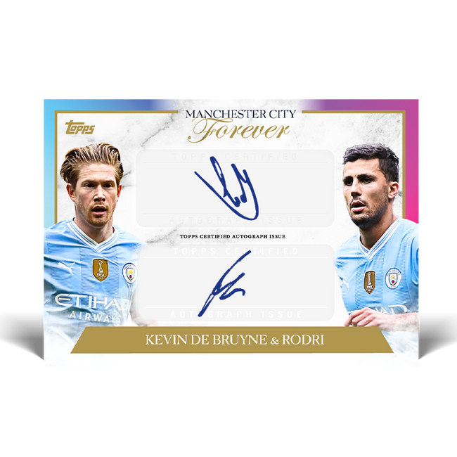 2023-24 Topps Manchester City Forever Personal Box #1