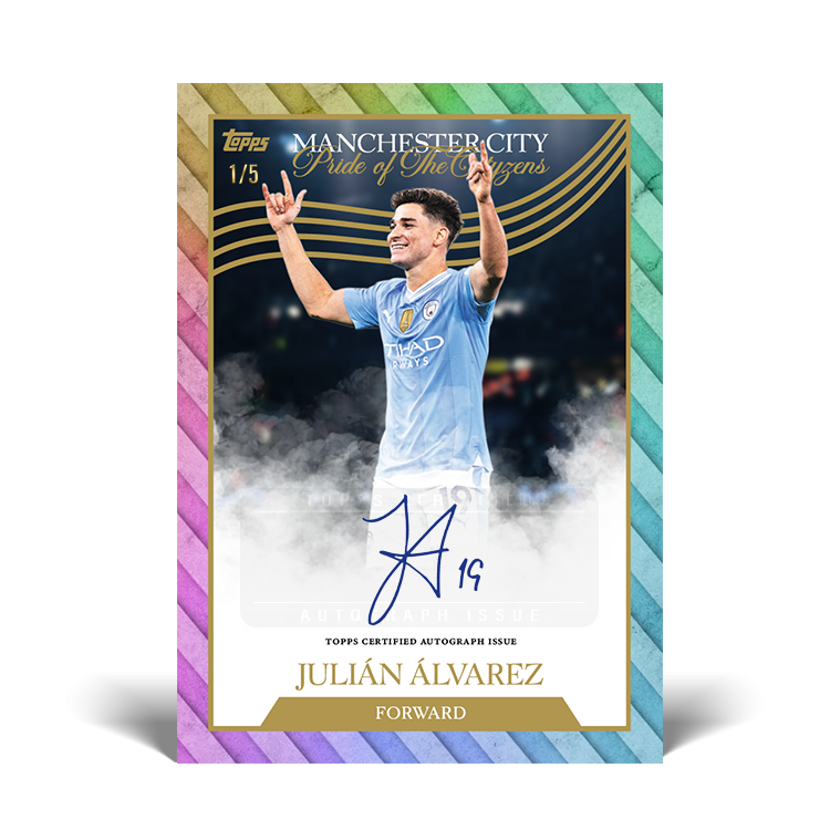 2023-24 Topps Manchester City Forever Personal Box #1