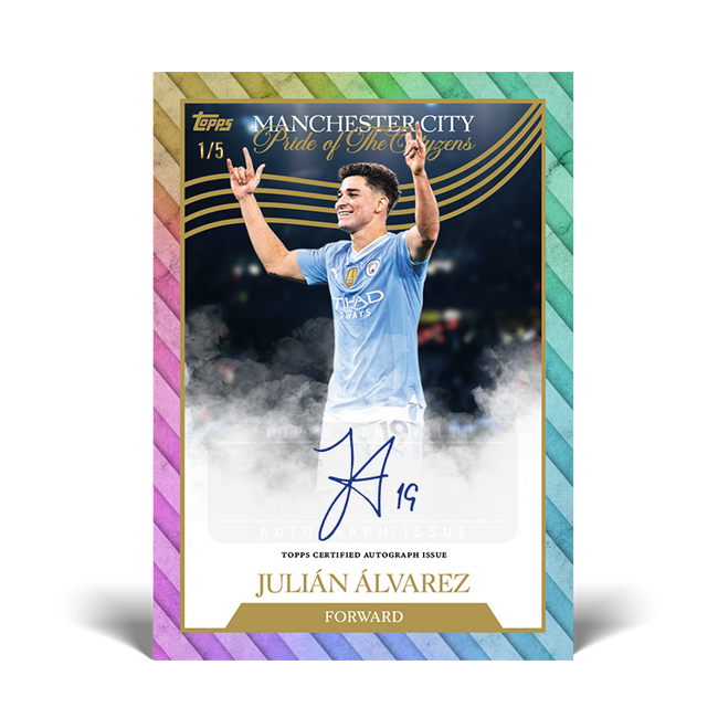 2023-24 Topps Manchester City Forever Personal Box #1