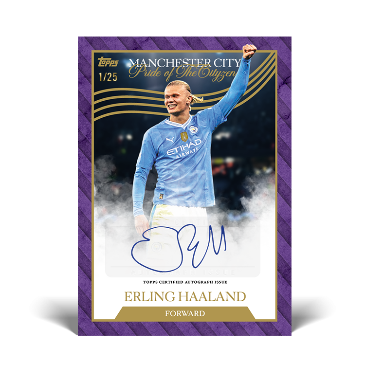 2023-24 Topps Manchester City Forever Personal Box #1