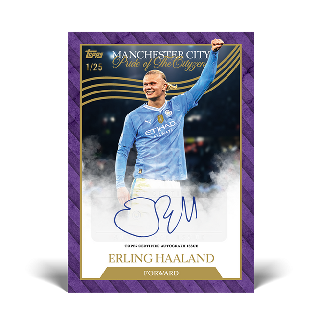 2023-24 Topps Manchester City Forever Personal Box #1