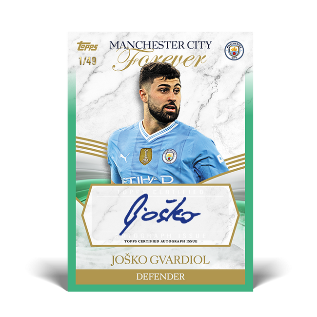 2023-24 Topps Manchester City Forever Personal Box #1