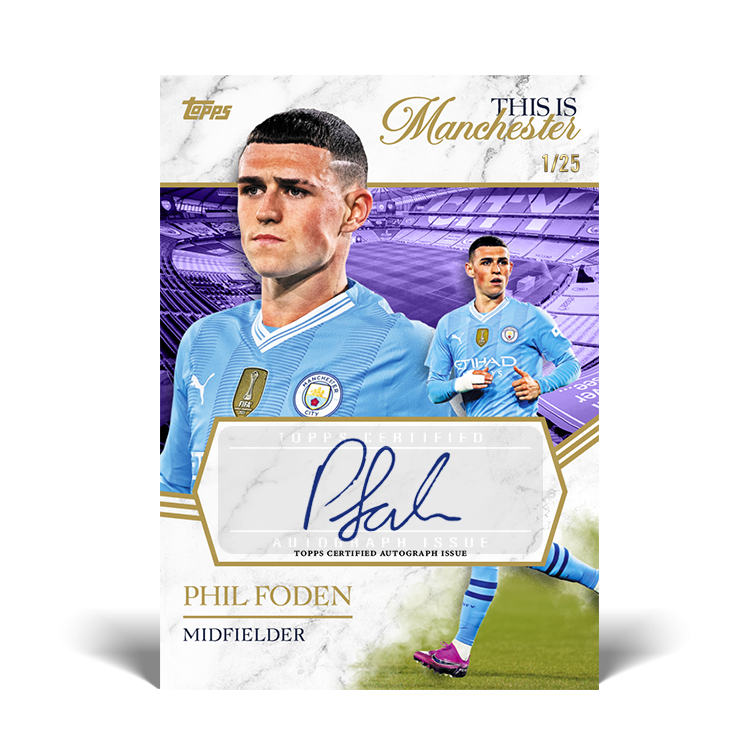 2023-24 Topps Manchester City Forever Personal Box #1