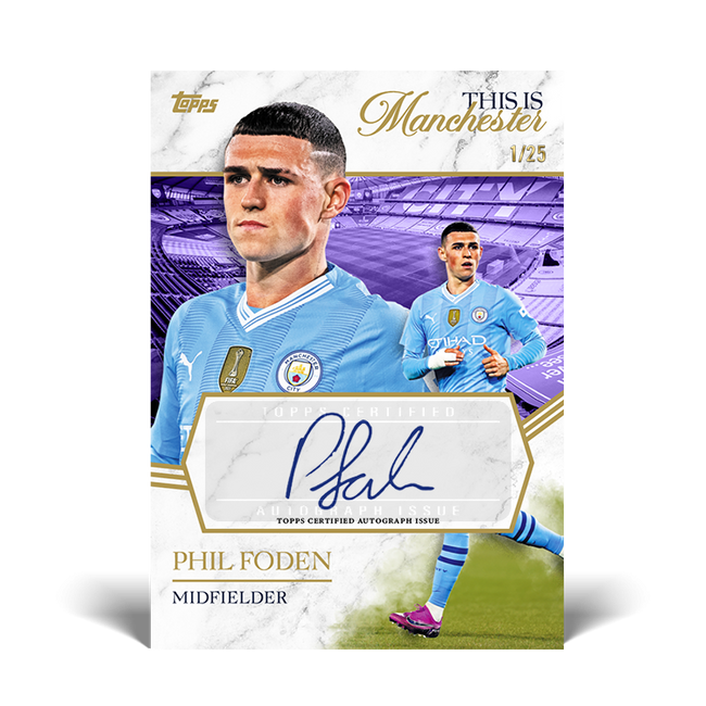 2023-24 Topps Manchester City Forever Personal Box #1