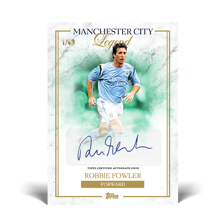 2023-24 Topps Manchester City Forever Personal Box #1