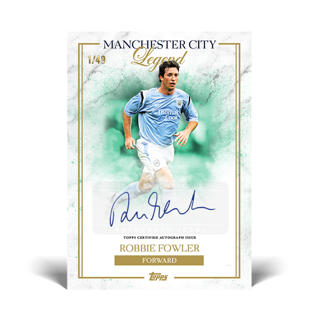 2023-24 Topps Manchester City Forever Personal Box #1