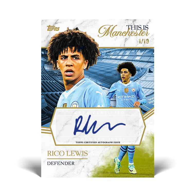 2023-24 Topps Manchester City Forever Personal Box #1