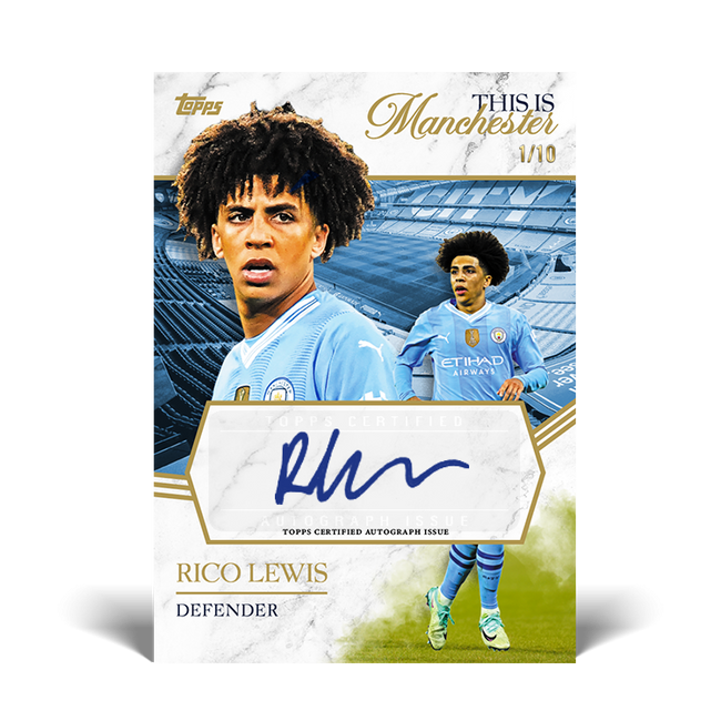 2023-24 Topps Manchester City Forever Personal Box #1