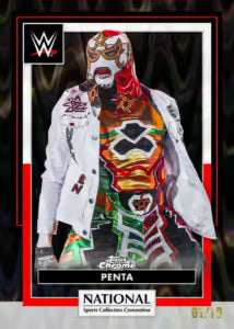2026 Topps NSCC WWE Wrestling Collection Box