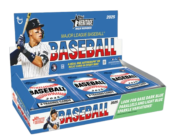 2025 Topps Heritage High Number Baseball Personal Box 1