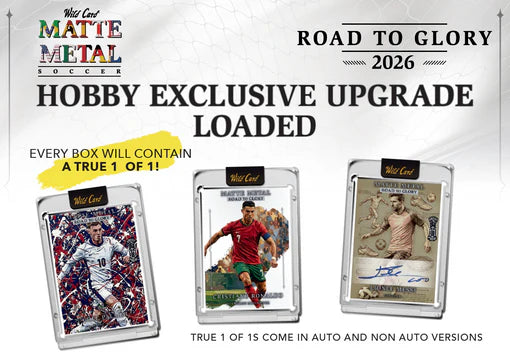 2026 Wild Card Matte Metal Soccer: Road To Glory Personal Box #2