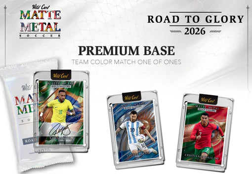 2026 Wild Card Matte Metal Soccer: Road To Glory Personal Box #2