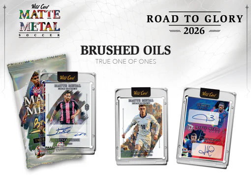 2026 Wild Card Matte Metal Soccer: Road To Glory Personal Box #2