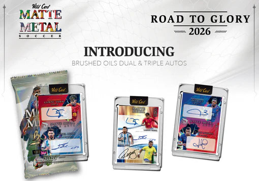 2026 Wild Card Matte Metal Soccer: Road To Glory Personal Box #2