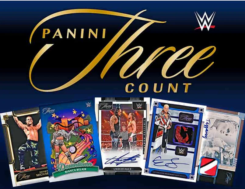 2024 Panini Three Count WWE Double Box Hit Draft 1 Castro Collects