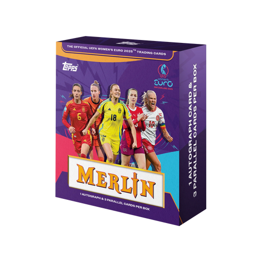 2025 Topps Merlin Women's Euro 10 Box PYT 2