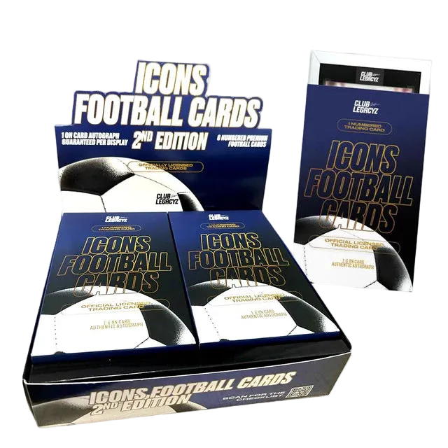 2025 Club Legacyz Icons Soccer Second Edition Hobby Box Personals 2