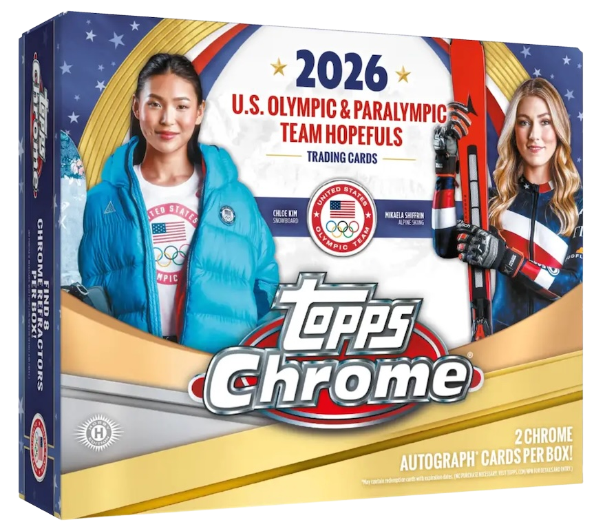 2026 Topps Chrome U.S. Winter Olympics Personal Box 1