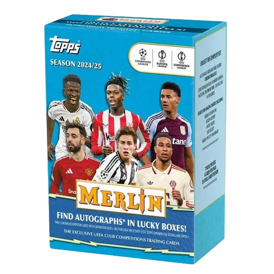 2024-25 Topps Merlin UCC Soccer 70 Box Blaster Box Break PYT 1