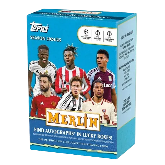 2024-25 Topps Merlin UCC Soccer 70 Box Blaster Box Break PYT 1