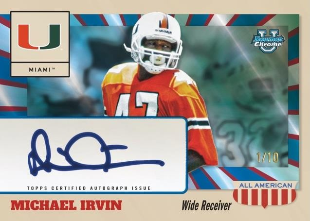 2025 Bowman University Chrome Football Hobby Personal Boxes 2