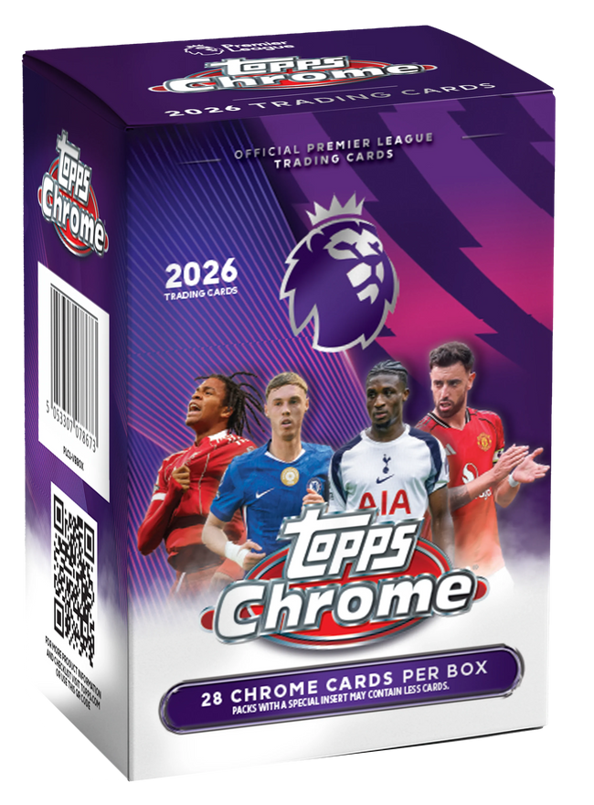 2025-26 Topps Chrome Premier League 60 Blaster Box Break PYT 1