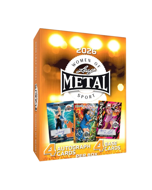 2026 Leaf Metal Women Of Sport Personal Box 1