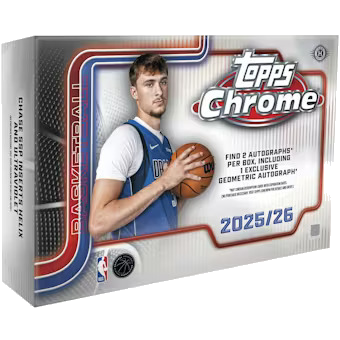 2025-26 Topps Chrome Basketball Breaker's Delight 6 Box Case Break