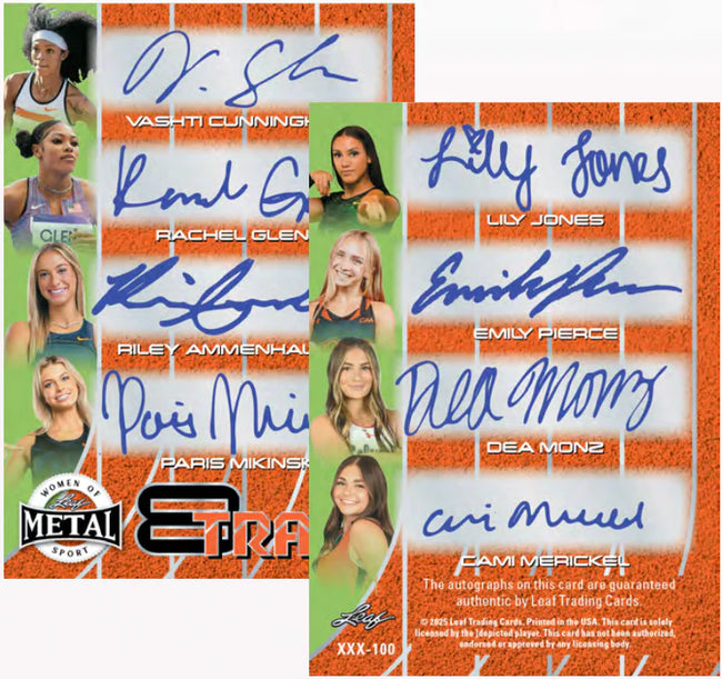 2025 Leaf Metal Women Of Sport Personal Box 1