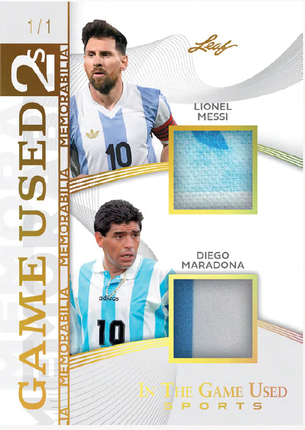 2025 Leaf In The Game Used Personal Box #2