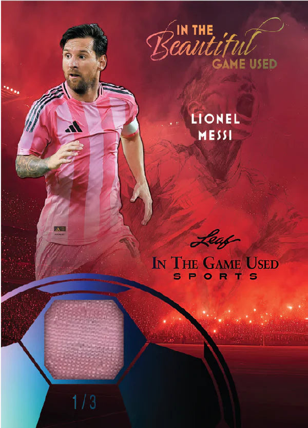 2025 Leaf In The Game Used Personal Box #2