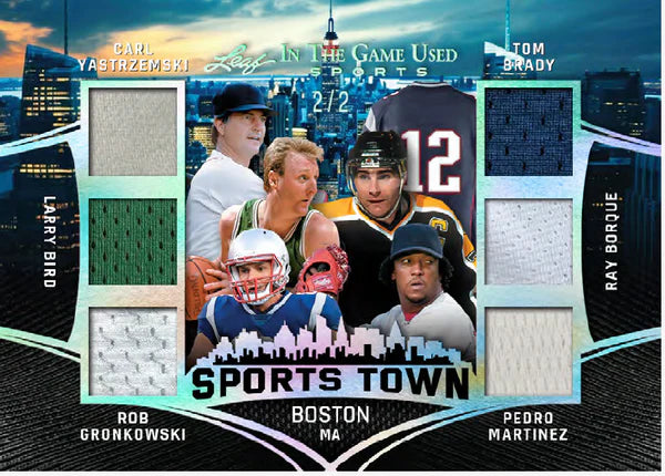 2025 Leaf In The Game Used Personal Box #2